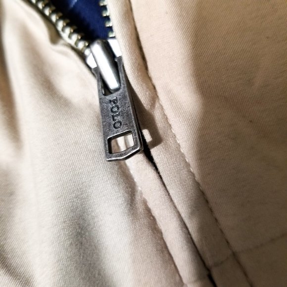 Polo Ralph Lauren Casual Jacket Beige Tan Khaki XL - Picture 10 of 10